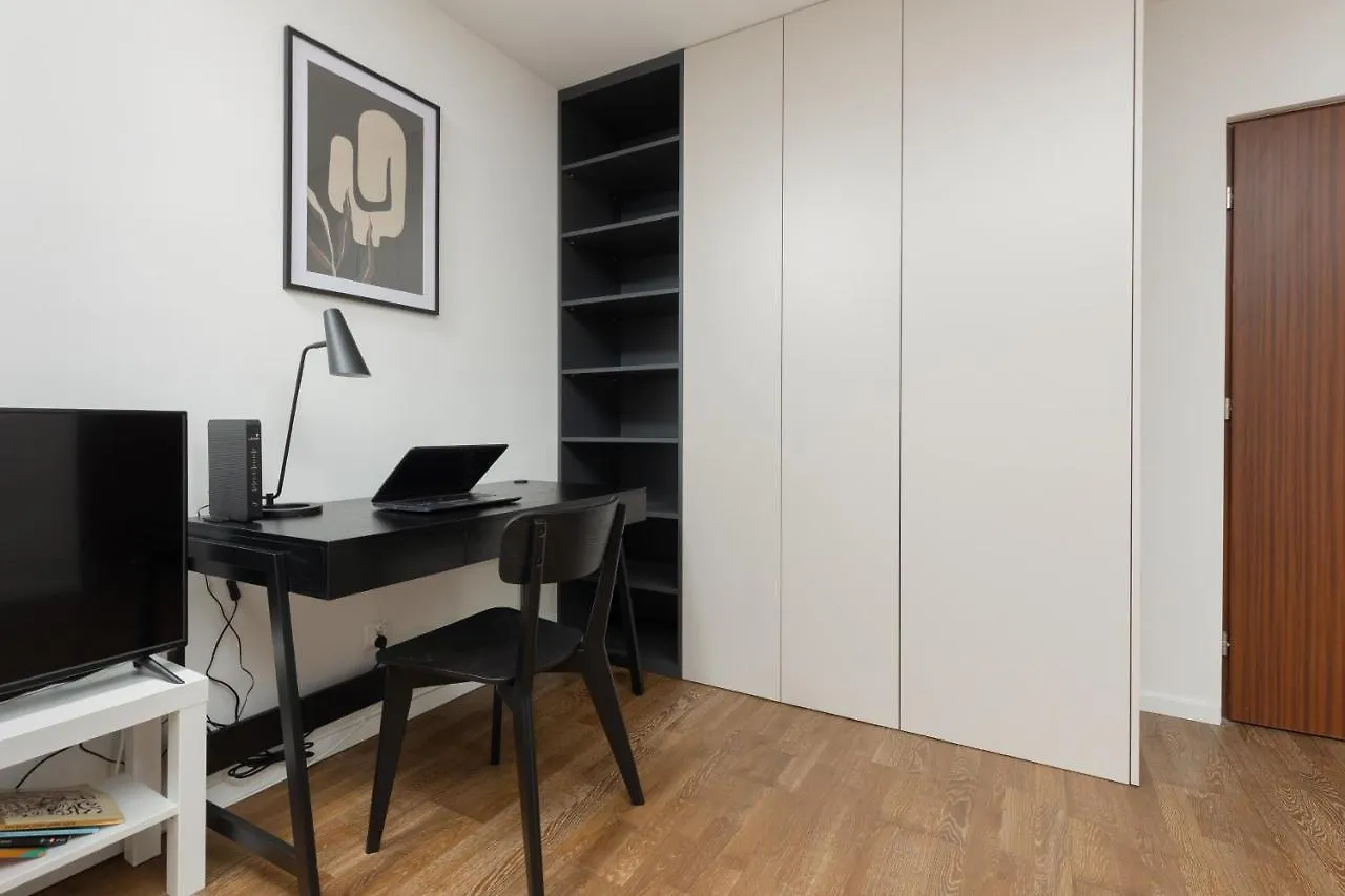 Modern Studio With Balcony Warsaw Mokotow By Noclegi Renters Poland
