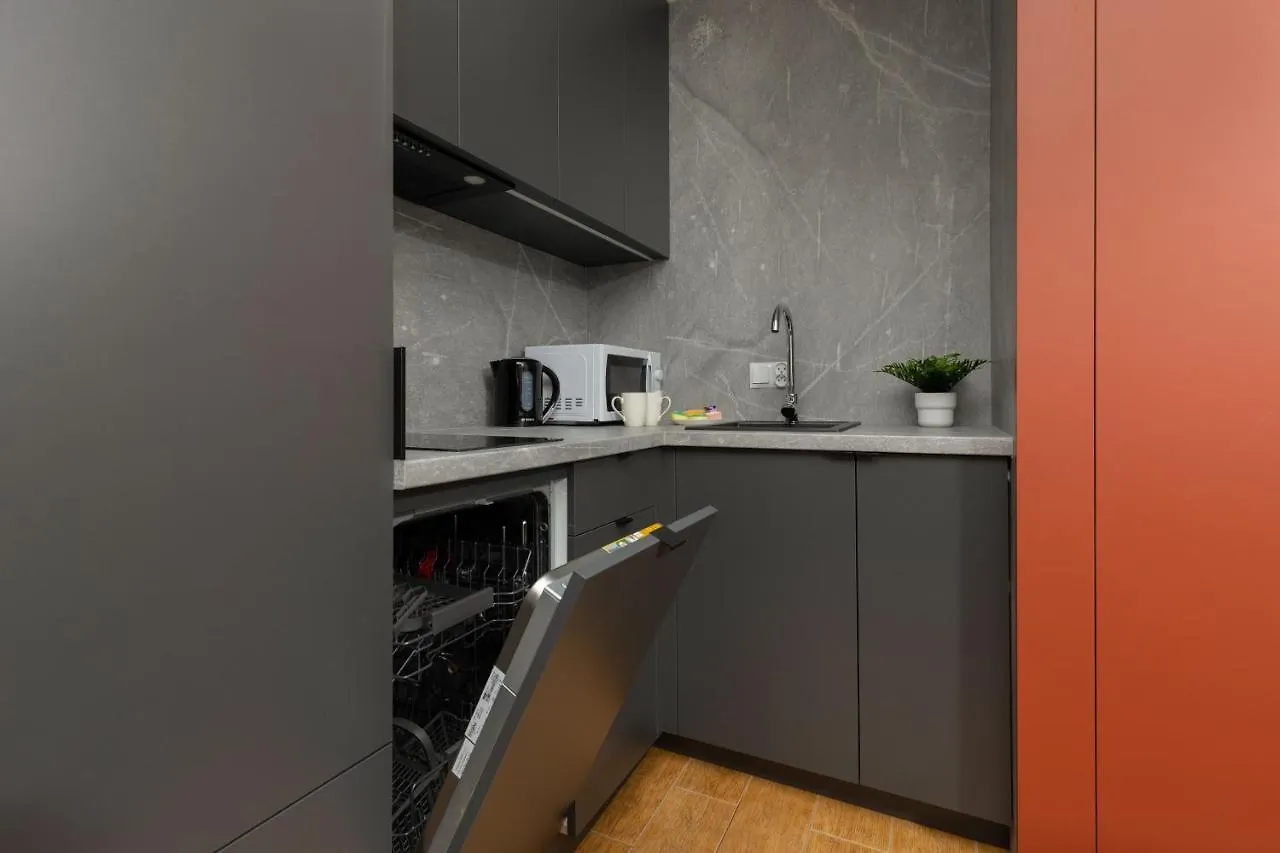 Modern Studio With Balcony Warsaw Mokotow By Noclegi Renters Apartment