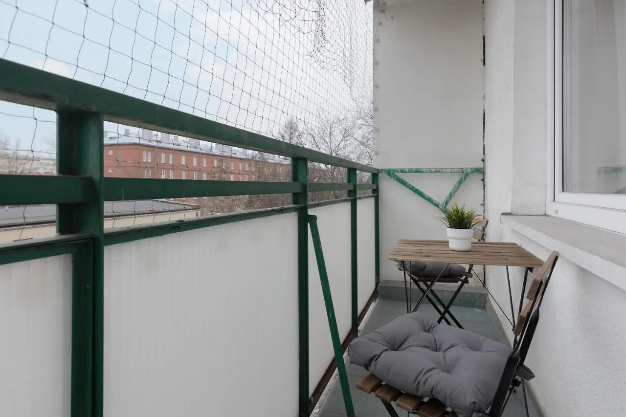 Modern Studio With Balcony Warsaw Mokotow By Noclegi Renters Poland