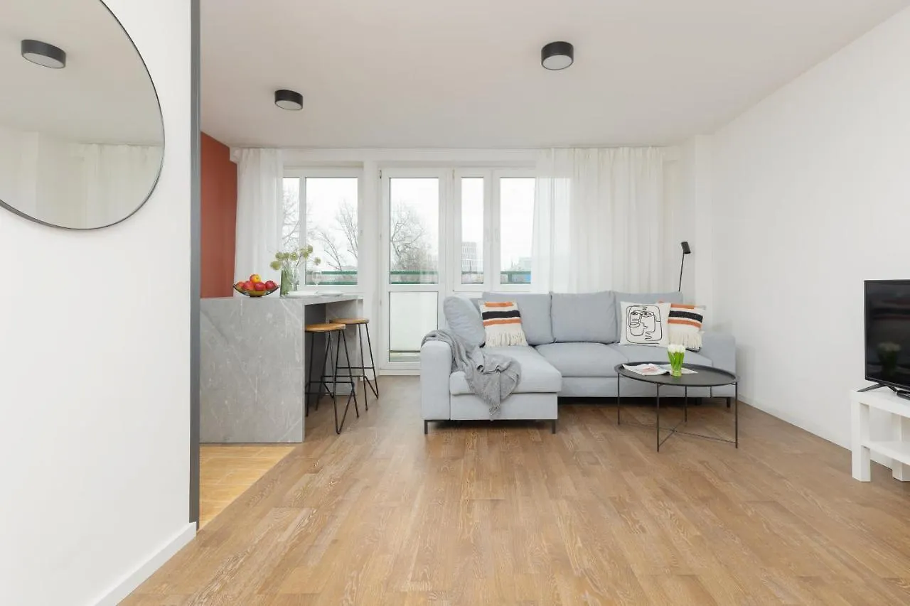 Modern Studio With Balcony Warsaw Mokotow By Noclegi Renters 0*,