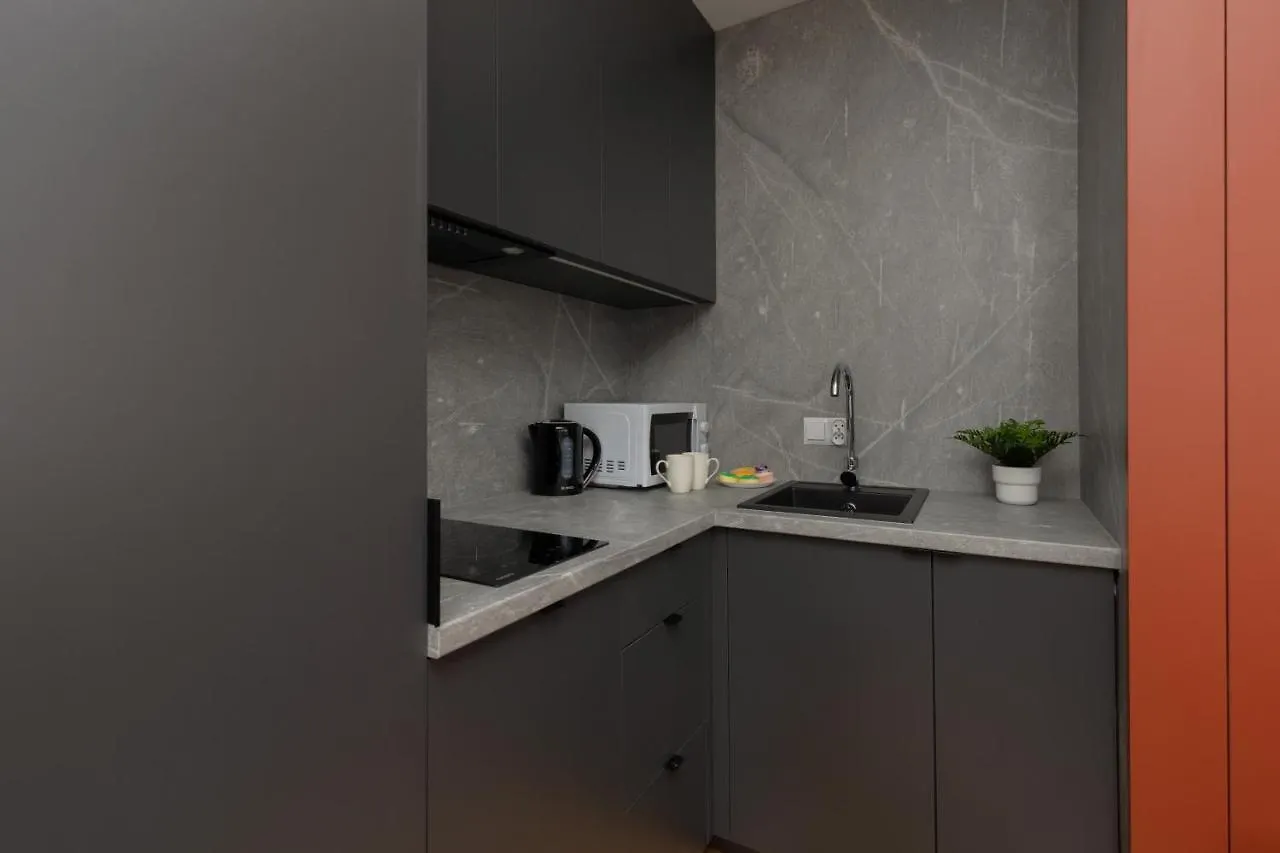 Modern Studio With Balcony Warsaw Mokotow By Noclegi Renters Apartment