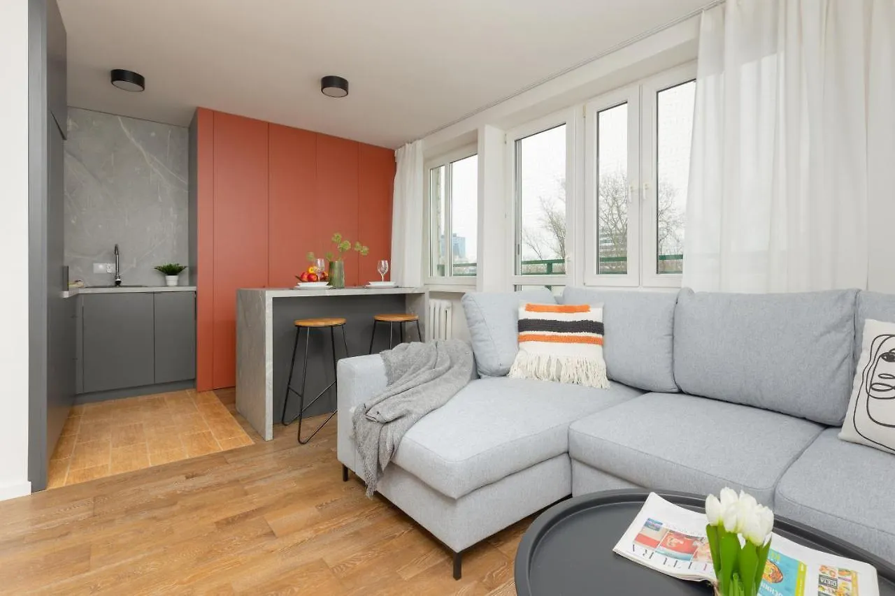 Modern Studio With Balcony Warsaw Mokotow By Noclegi Renters 0*,  Poland